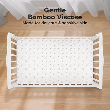 KeaBabies 2-Pack Baby Crib Sheets - Image 2