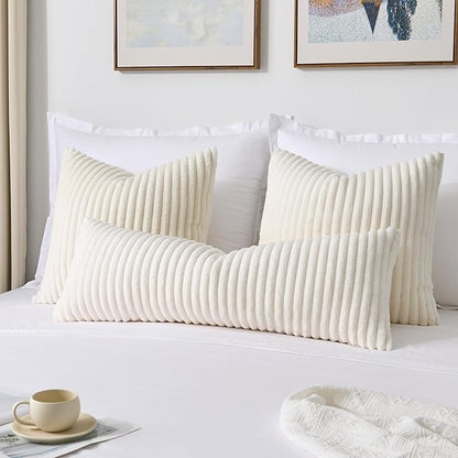 Kevin Textile Soft Plush 14x36 Inch Long Lumbar Pillow Cover 1 Pack, Luxury - Image 5