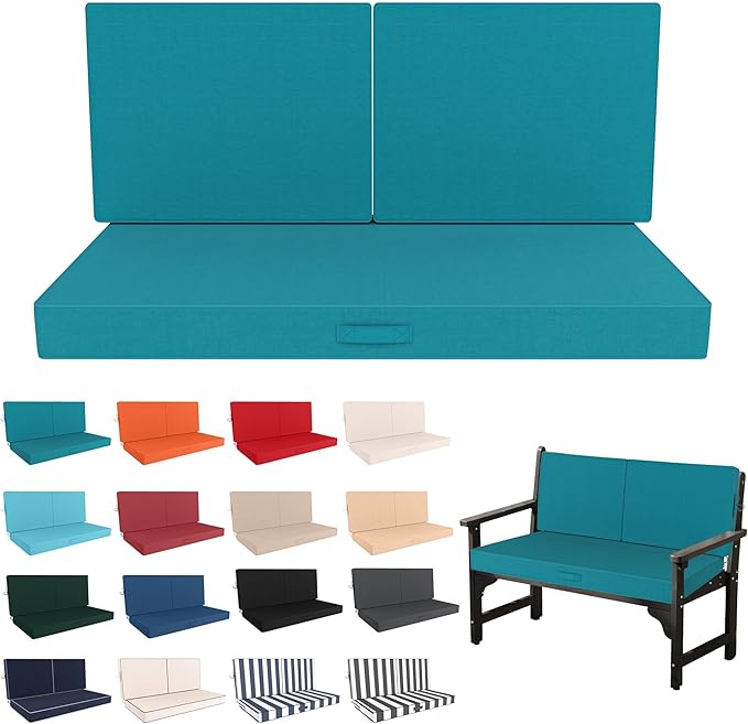 Outdoor Loveseat Cushions, 46x24 Outdoor Chair Cushions by Vulacko