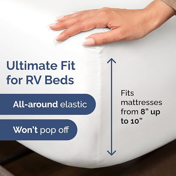 RV Short Queen Sheet Set 60 X 75 - Image 3
