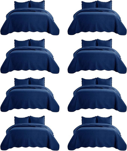 IR Imperial Rooms 8 Pack California King Quilt Bedding Set by IRImperialRooms