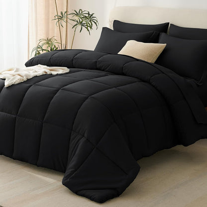 cozylux full size comforter sets, 7-piece bed in, main product view