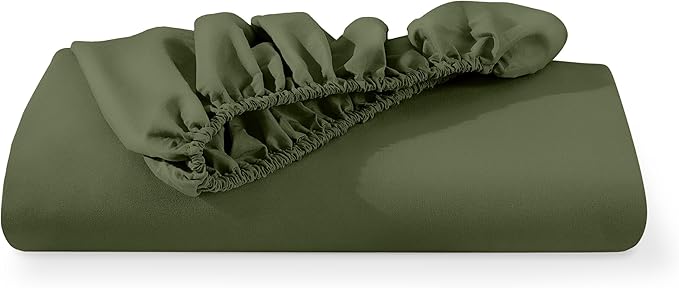 Bare Home Fitted Bottom Sheet Short Queen Size - Image 8