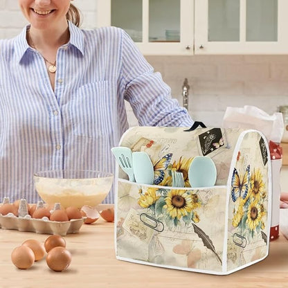 Sunflower Butterfly Stand Mixer Cover Compatible - Image 4
