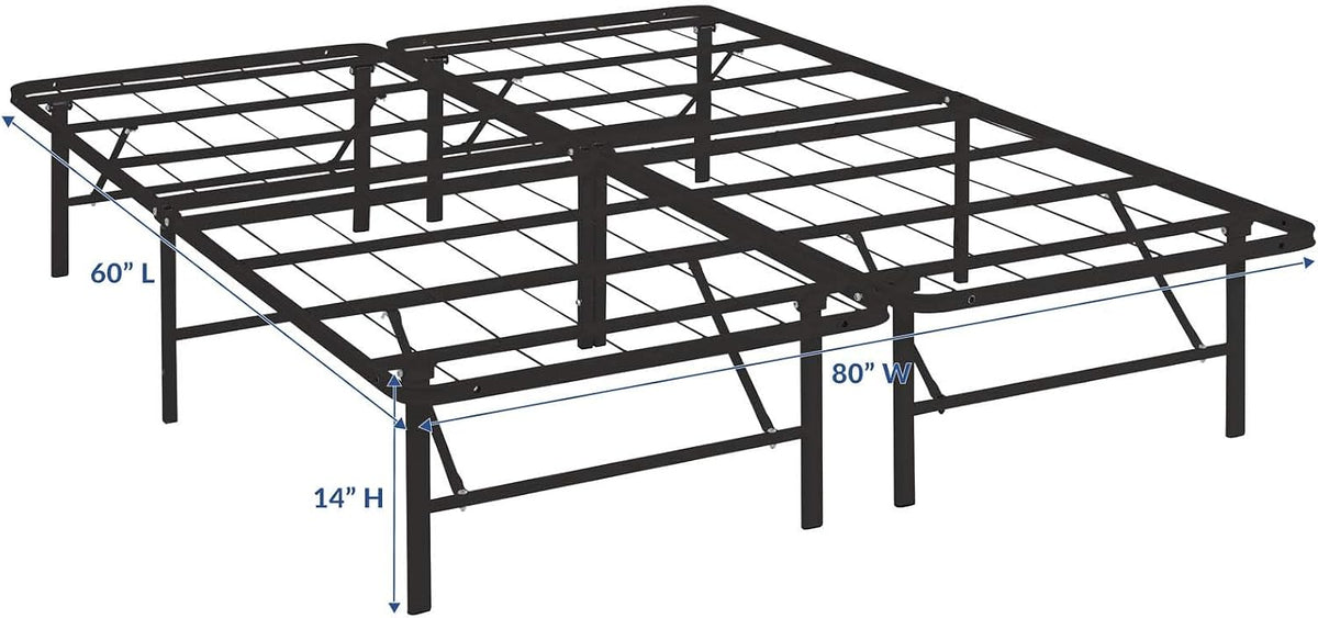modway mod-5429 fba_ horizon replaces box spring-folding metal, close-up detail