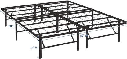modway mod-5429 fba_ horizon replaces box spring-folding metal, close-up detail