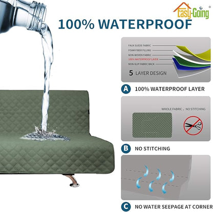 Easy-Going Sofa Slipcover Futon Cover Waterproof Couch Cover Furniture - Image 4