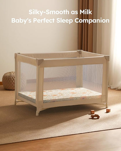 Pack and Play Sheets Fitted 3 Pack, Mini Crib Sheets - Image 7