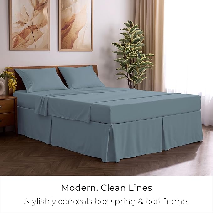 Mellanni Bed Skirt King Size - Image 5
