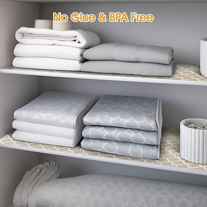 Shelf and Drawer Liner for Kitchen Cabinets Non-Adhesive, Strong Grip Non-Slip - Image 6