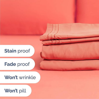 Cal King Size 4 Piece Sheet Set - Image 5