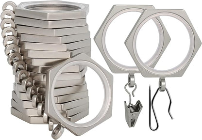 BlastHome® Luxury Curtain Rings by BlastHome