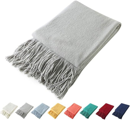 Homiest Decorative Knitted Throw Blanket by Homiest