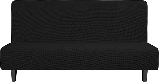 Easy-Going Stretch Futon Slipcover Armless Futon Bed Cover Furniture Protector by Easy-Going