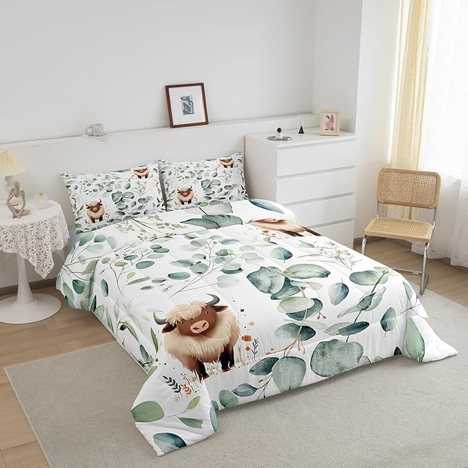 Erosebridal Boys Cartoon Animal Bedding Twin - Image 3