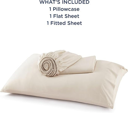 Bedsure Cooling Sheets Twin, Rayon Derived from Bamboo, Breathable & Soft Twin - Image 6
