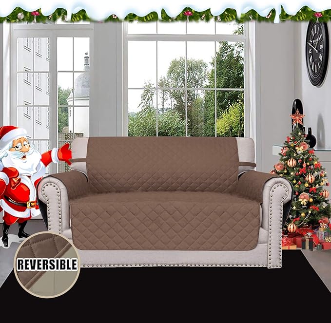 Easy-Going Reversible Loveseat Couch Cover - Image 2