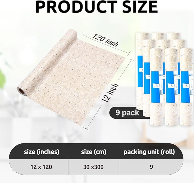 RAY STAR 12X120 Inch Shelf Liner - Image 5