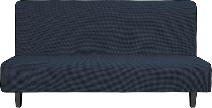 Easy-Going Stretch Futon Slipcover Armless Futon Bed Cover Furniture Protector by Easy-Going