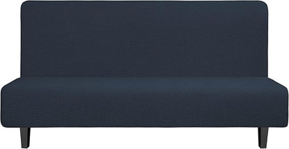 Easy-Going Stretch Futon Slipcover Armless Futon Bed Cover Furniture Protector by Easy-Going