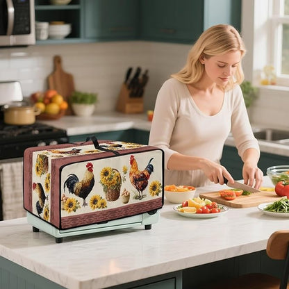 Air Fryer Toaster Oven Dust Cover Washable Convection Oven Cover Farmhouse - Image 7