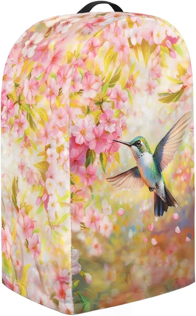 Birds Flower Blender Dust Cover Stand Mixer or Coffee Maker Appliance Covers - Image 4