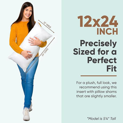 Pillowflex Synthetic Down Pillow Insert - Image 2