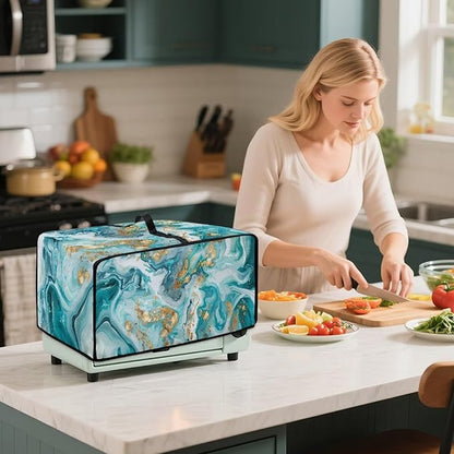 Convection Toaster Oven Dust Cover Washable Fabric Electric Appliance Protector - Image 7