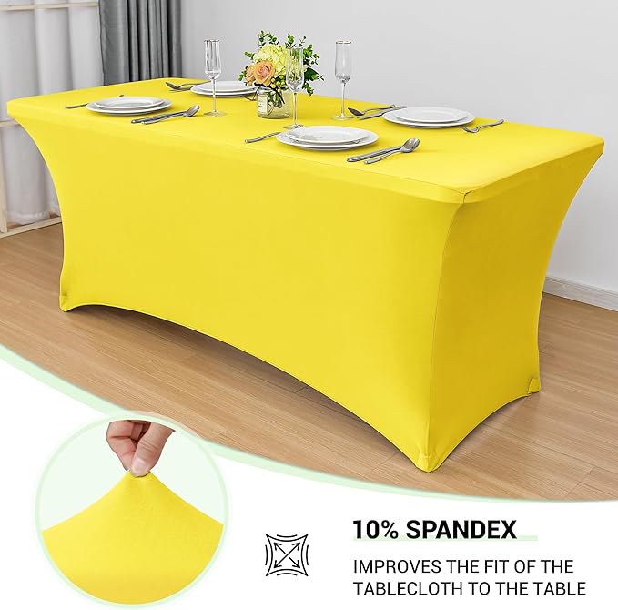 Obstal 6ft Stretch Spandex Table Cover - Image 2