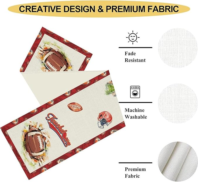 Rugby Table Runner - Image 5
