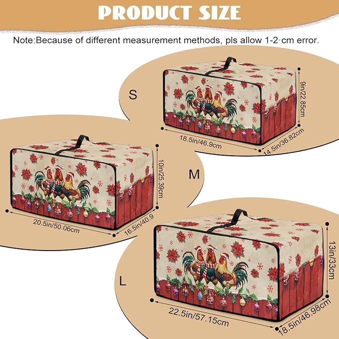 Christmas Toaster Oven Dust Cover - Image 5
