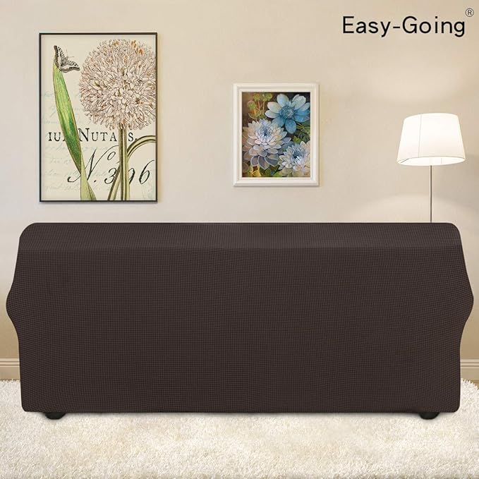 Easy-Going Stretch 4 Seater Sofa Slipcover 1-Piece Sofa Cover Furniture - Image 3