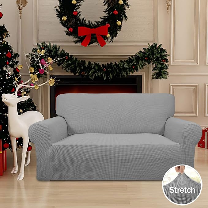 Easy-Going Stretch Loveseat Slipcover 1-Piece Sofa Cover Furniture Protector - Image 2