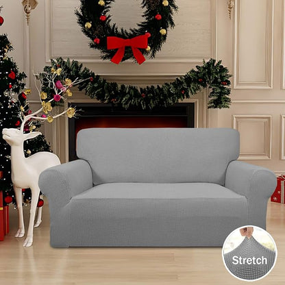 Easy-Going Stretch Loveseat Slipcover 1-Piece Sofa Cover Furniture Protector - Image 2