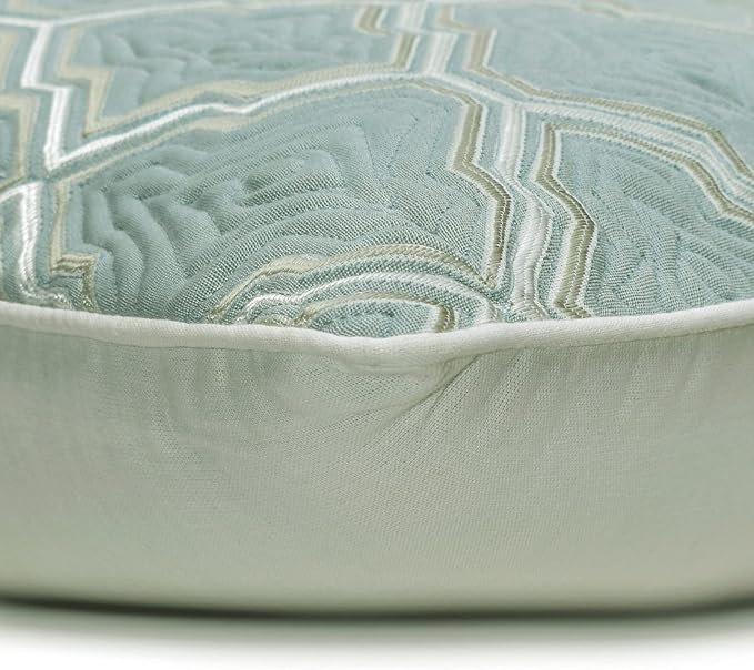 The HomeCentric King/Queen/Twin Light Blue Decorative Bed Runner Queen 74"x18" - Image 6