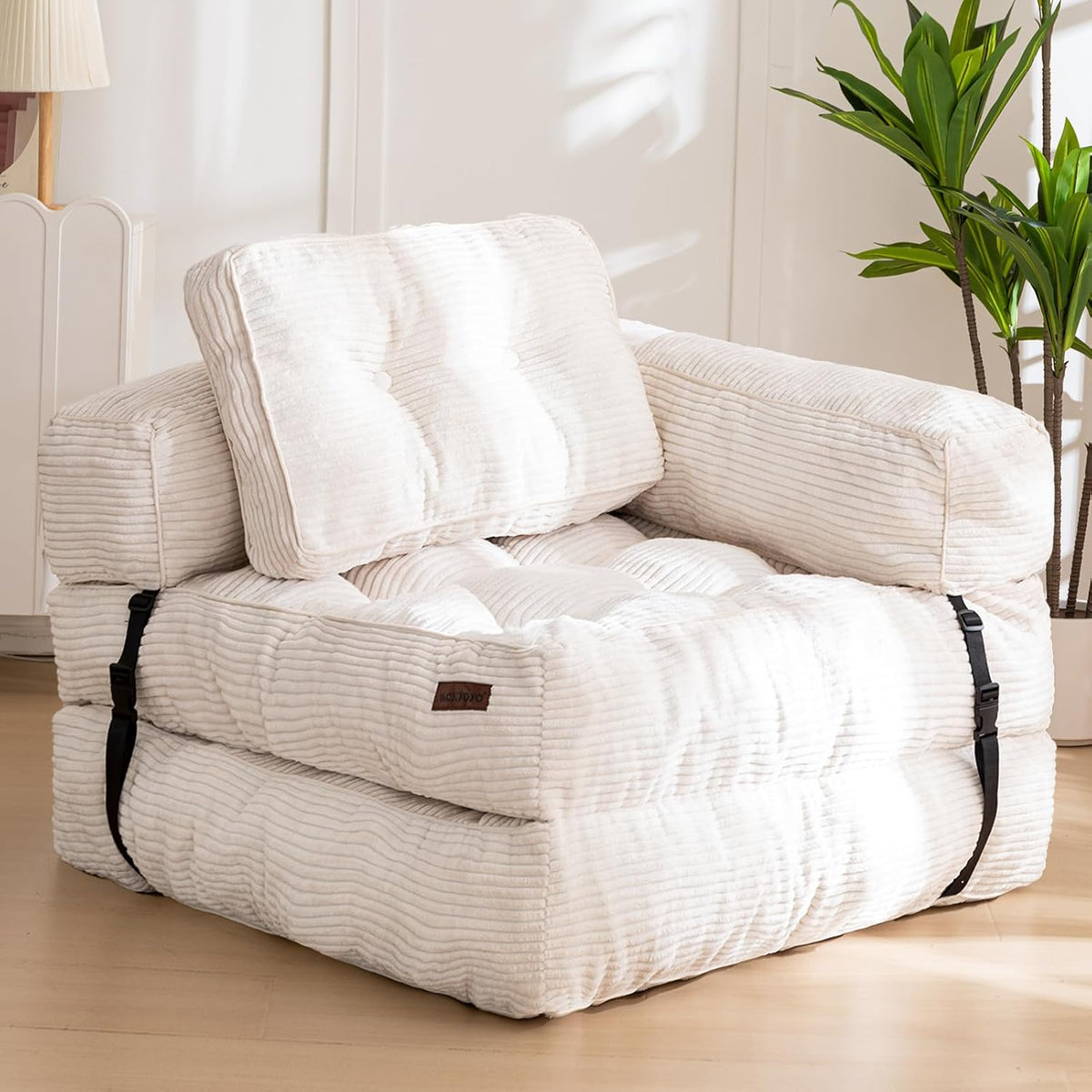 maxyoyo folding sofa bed, convertible chair bed with, main product view