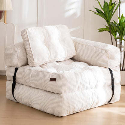 maxyoyo folding sofa bed, convertible chair bed with, main product view