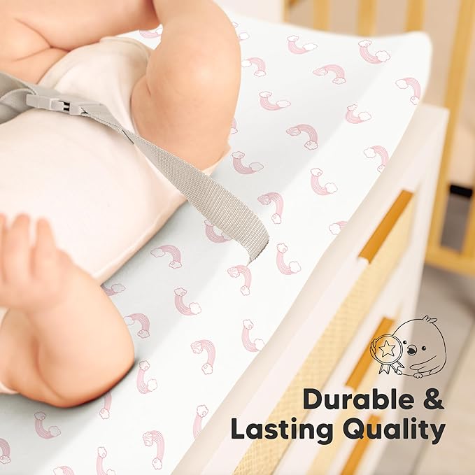 2-Pack Organic Changing Pad Covers - Image 7