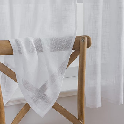 Beda Home Tassel Linen Textured Swag Valances - Image 6