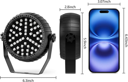 Strobe Lights for Halloween, Battery Powered Mini Party Light