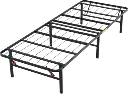 hercules 14 inch folding metal bed frame &, main product view