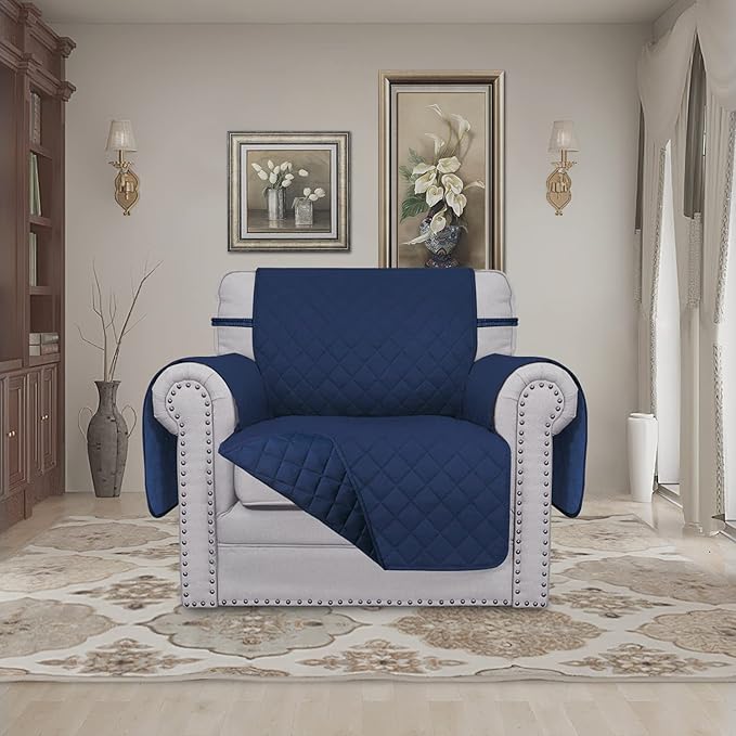 Easy-Going Chair Sofa Slipcover Reversible Sofa Cover Water Resistant Couch - Image 2