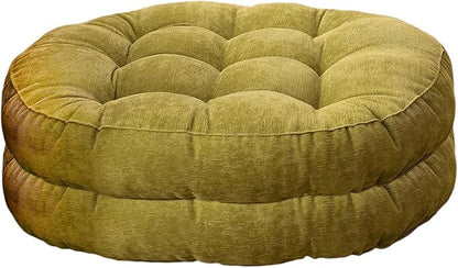 2PCS Floor Cushions for Sitting, 17 Inch Round Corduroy Floor Seats, Soft - Image 7