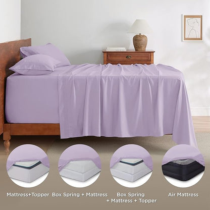 Bedsure Deep Pocket Twin Sheets Set - Image 7