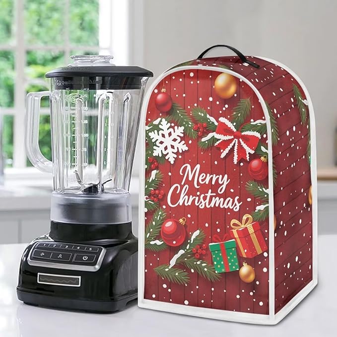 Merry Christmas Blender Cover Dust Cover - Image 4