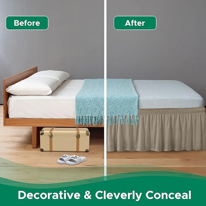 Biscaynebay Wrap Around Bed Skirts - Image 7