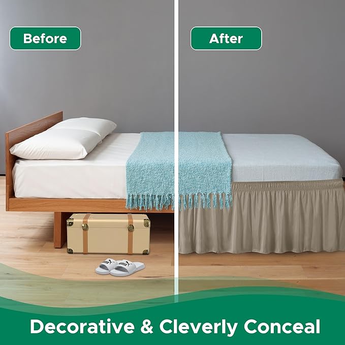 Biscaynebay Wrap Around Bed Skirts - Image 7