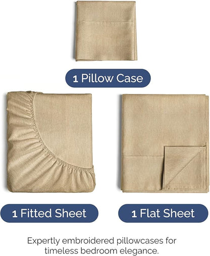Twin XL Size 3 Piece Sheet Set - Image 2
