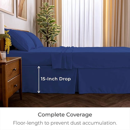 Mellanni Bed Skirt Twin Size - Image 2