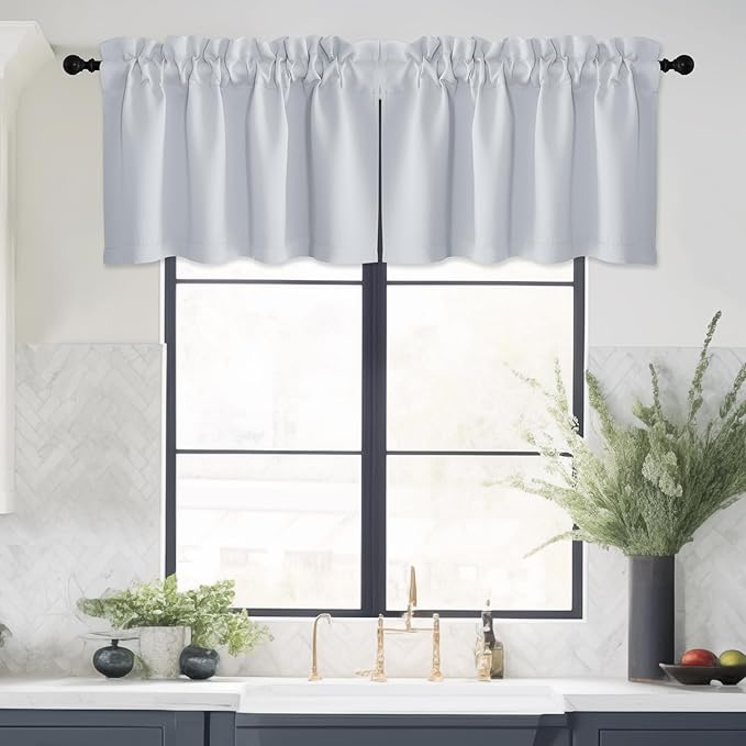 NICETOWN 16 Inch Long Curtains 2 Panels by NICETOWN